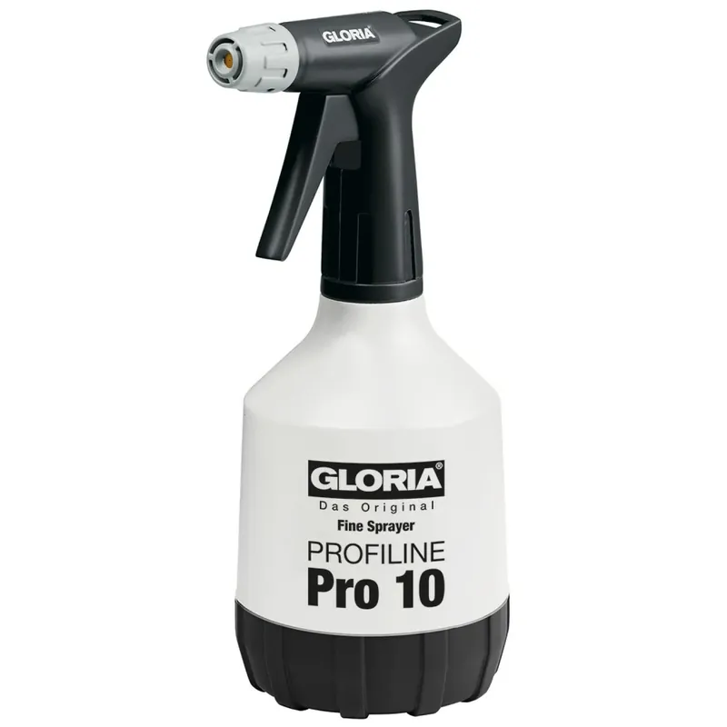 Gloria Pro 10 Pulvérisateur à pression - Plastique - Résistant à l‘huile - 1 L