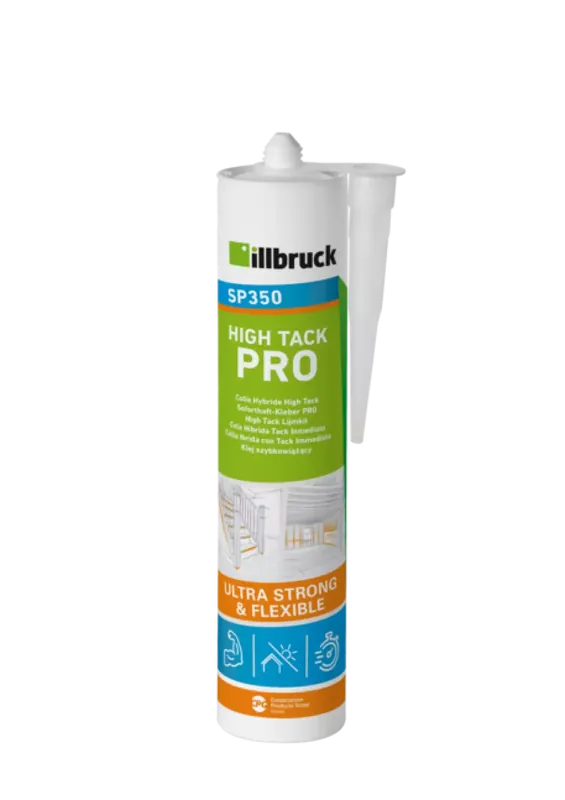 illbruck SP350 Colle de montage haute adhérence - Blanc - Cartouche - 310 ml