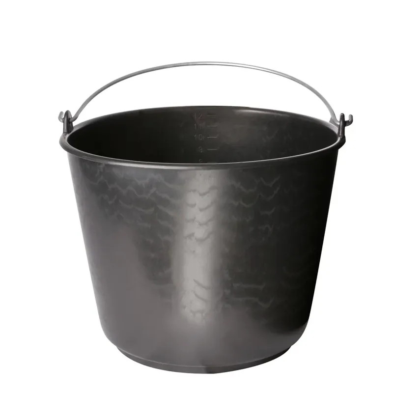 Kreuwel 4001 - Seau de maçon - 12L - noir