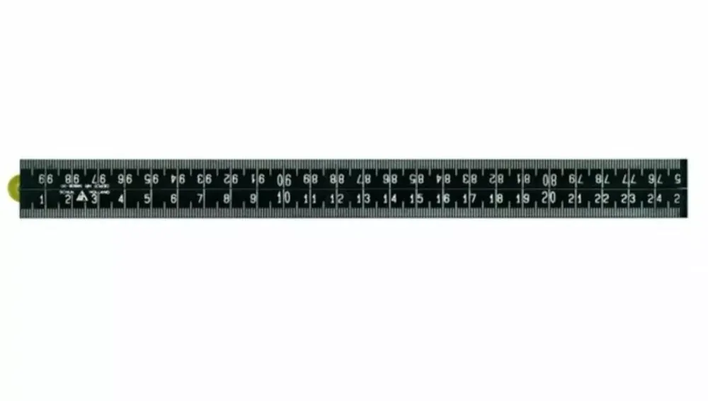 Schuil 8625 - Mètre pliant - plastique - noir - 1m