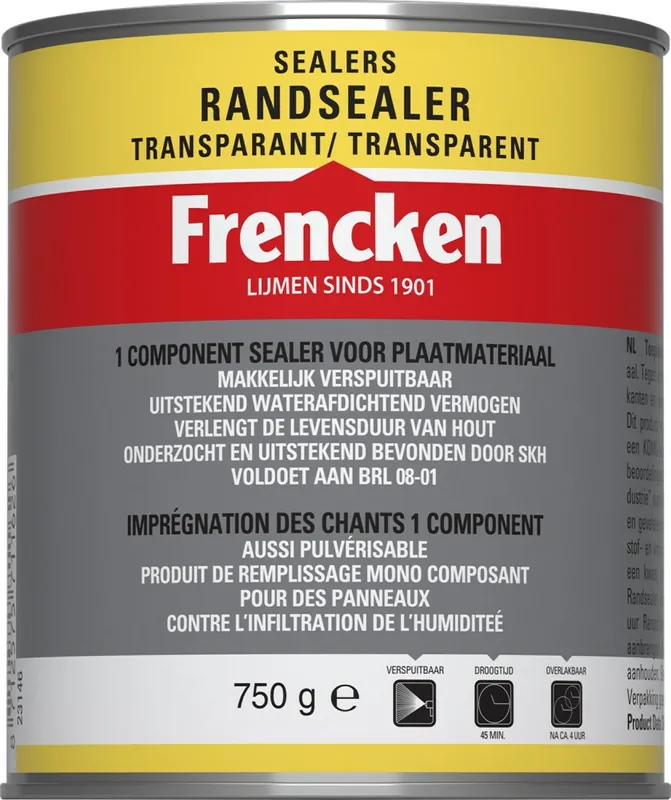 Frencken Colle pour bordures - transparent - 750g
