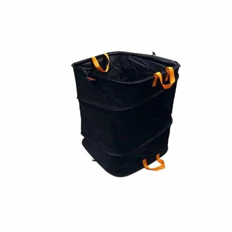 Fiskars - Sac à végétaux pop - up avec poignées - Peu encombrant et pliable - Capacité 175 l - Hauteur 70 cm - Largeur 50 cm