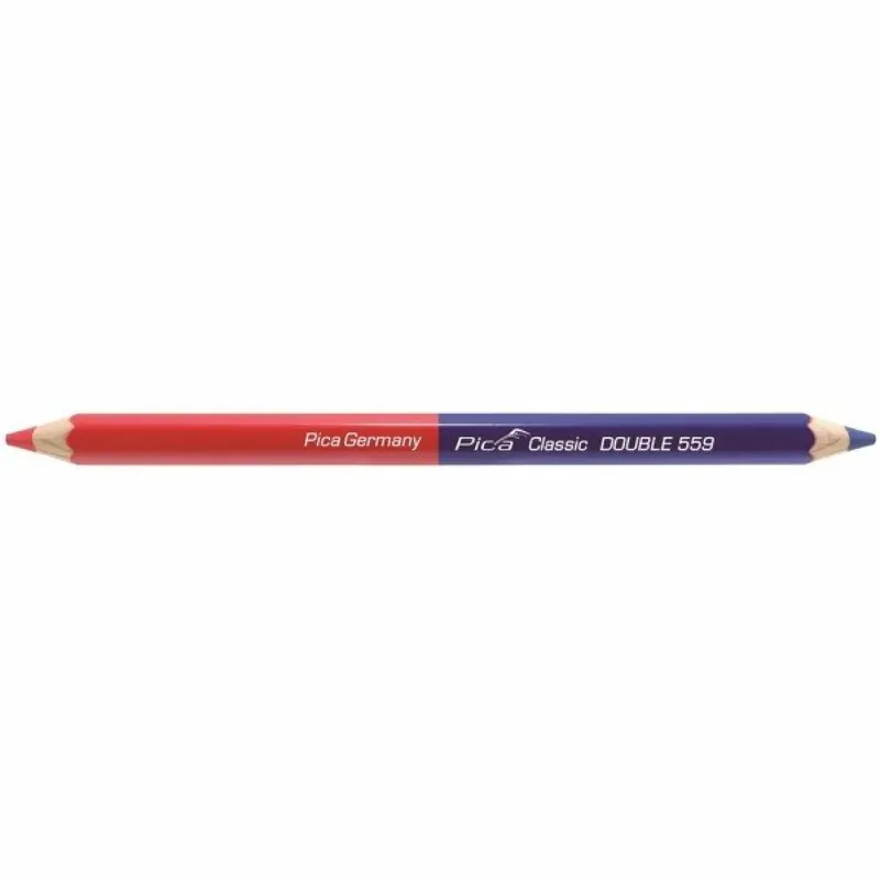 Pica PI559 - Double crayon - 175mm - rouge/bleu (1pce)