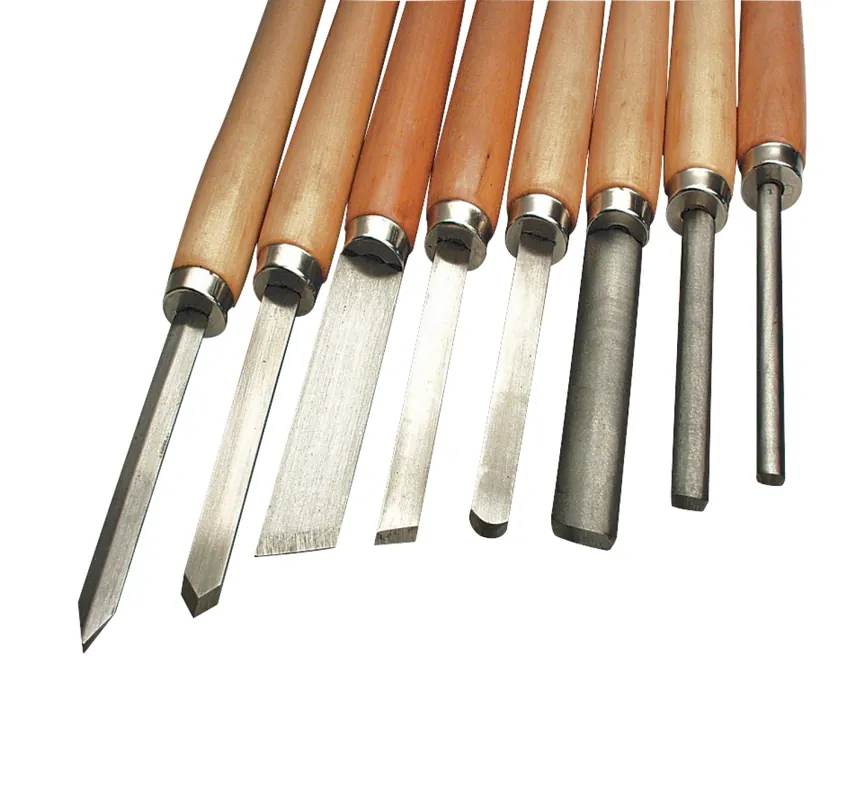Brüder Mannesmann 691-8 Jeu de ciseaux à bois 8 pièces - 12-25mm
