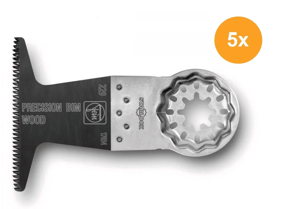 Fein 63502229230 E-Cut Precision BIM lame de scie (5pcs) SL - 65 x 50mm