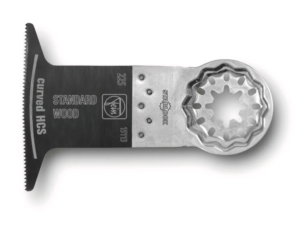 Fein 63502225210 Lame de scie E-Cut Standard courbée (1p) - 65 x 50 mm