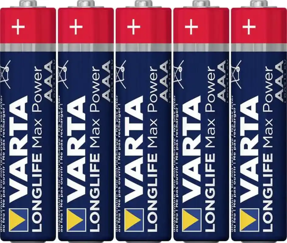 Varta Longlife Max Power AAA Pile – 4 pièces
