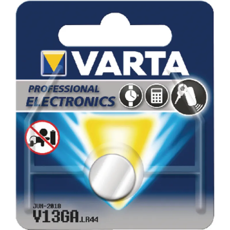 Varta Pile bouton - Alcaline - 1,5V - LR44 - V13GA