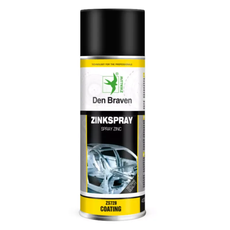 Zwaluw Den Braven Zinc pulvérisé bu - Gris - 0,4L