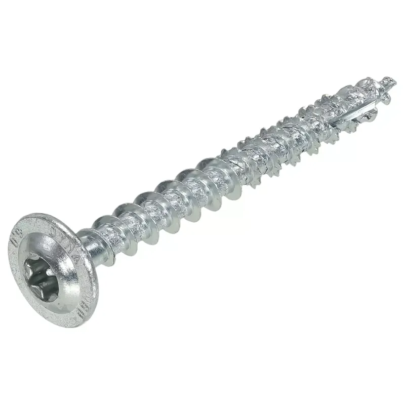 DynaPlus 0286.01.50001 Vis à bois - Tête fraisée - Filetage complet - Intérieur - TX30 - 6.0 x 60mm (100pcs)