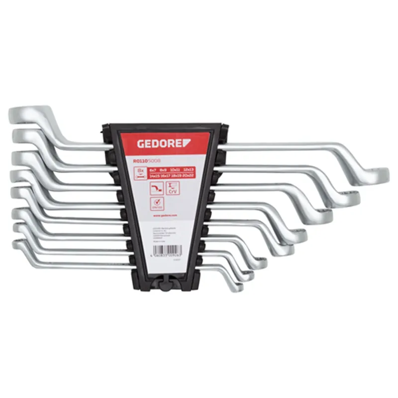 Gedore RED R01105008 Jeu de clés à anneaux 8 pièces