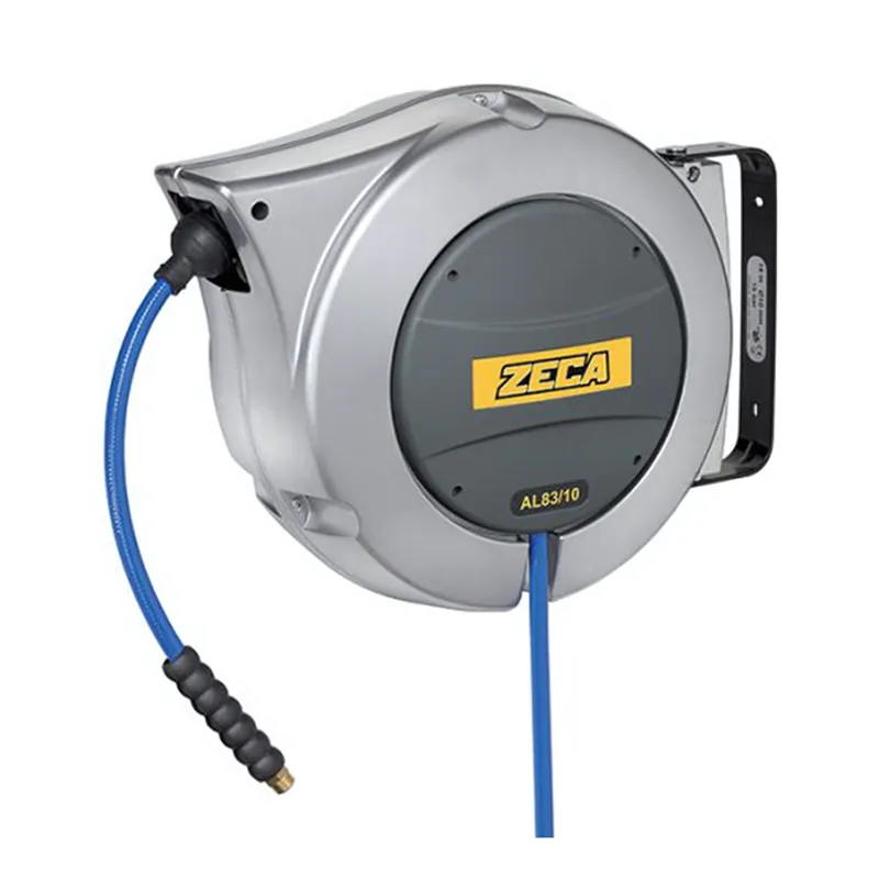 Zeca AL83/10 Enrouleur de tuyau en aluminium - 15bar - in-/out 38/"M
