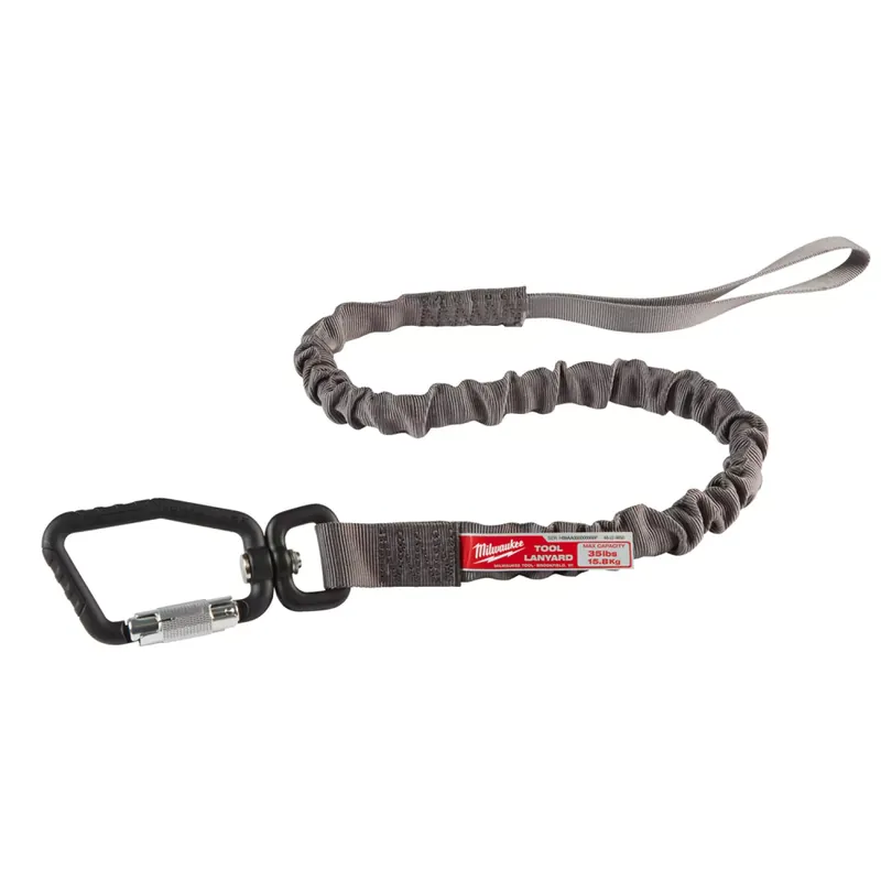 Milwaukee 4932471353 - Lanières de sécurité - Longe de verrouillage pour outils jusqu‘à 15,8 kg