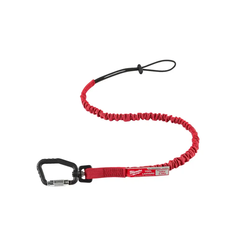 Milwaukee 4932471351 - Lanières de sécurité - Longe d‘outil de verrouillage jusqu‘à 4,5 kg