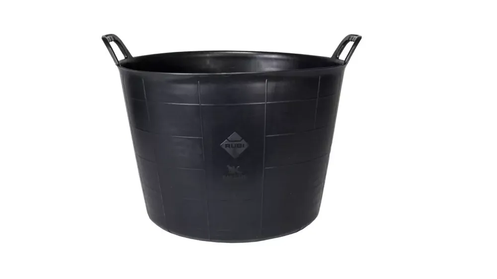 Rubi 88778 Kanguro - Seau de maçon - 40L - noir