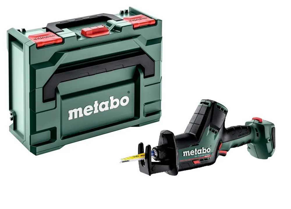 Metabo SSE 18 LTX BL Compact Scie sabre sans fil - Machine seule - Brushless