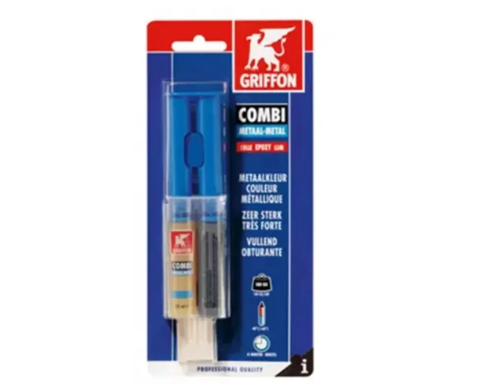 Griffon 6304058 Colle époxy à 2 composants Combi Métal