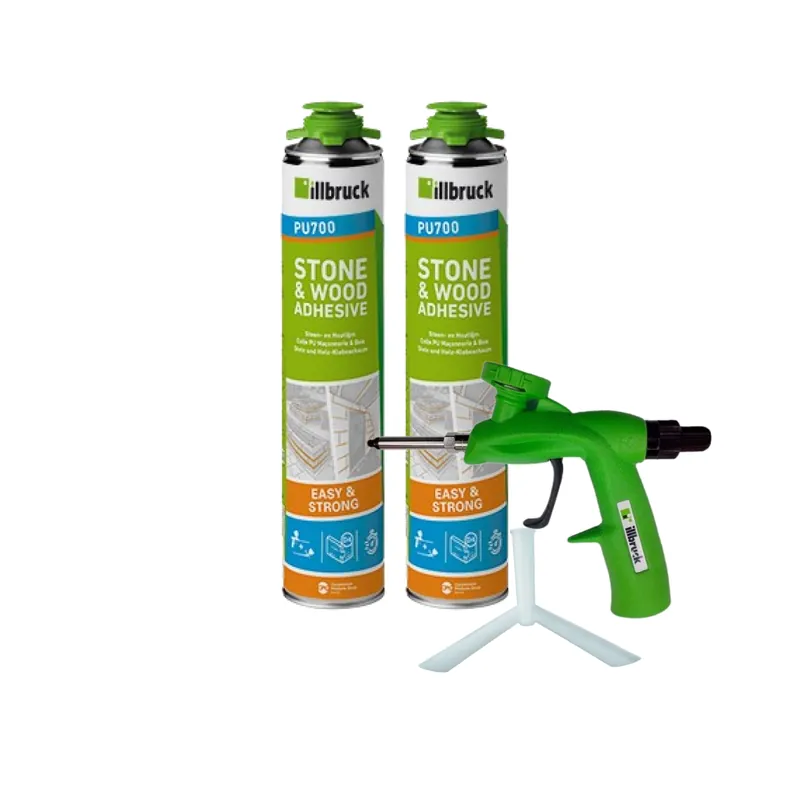 illbruck PU700 Starter Set - 2x PU700 - 880 ml + AA700 Glue Dispenser + Gun