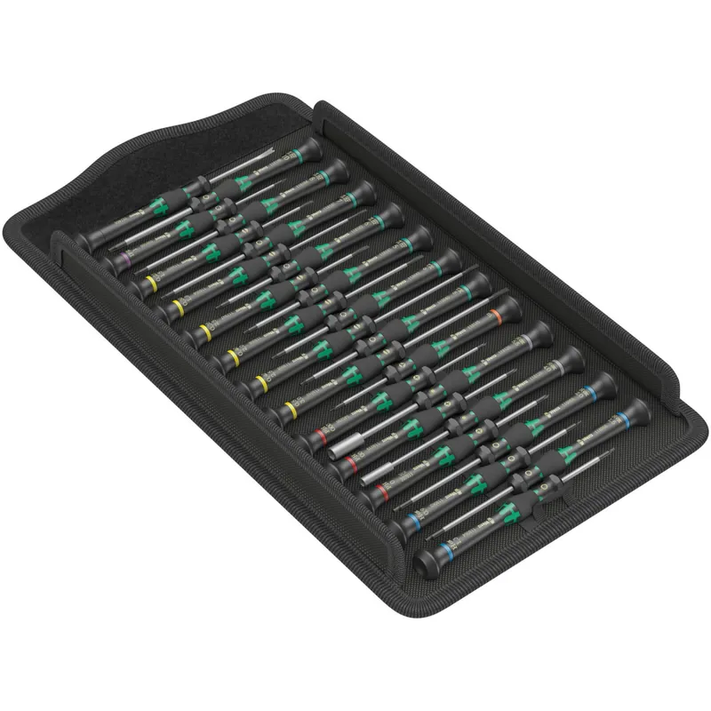Wera Jeu de tournevis électronicien Kraftform Micro Big Pack 1, 25 pièces