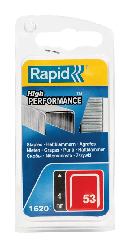 Rapid 311024 Agrafes en fil fin n° 53/4 mm