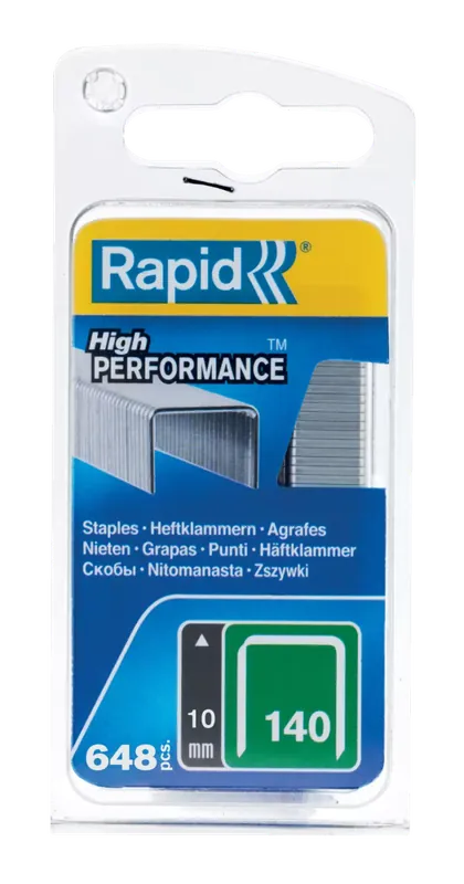 Rapid 311040 Agrafes en fil plat n°140/10 mm