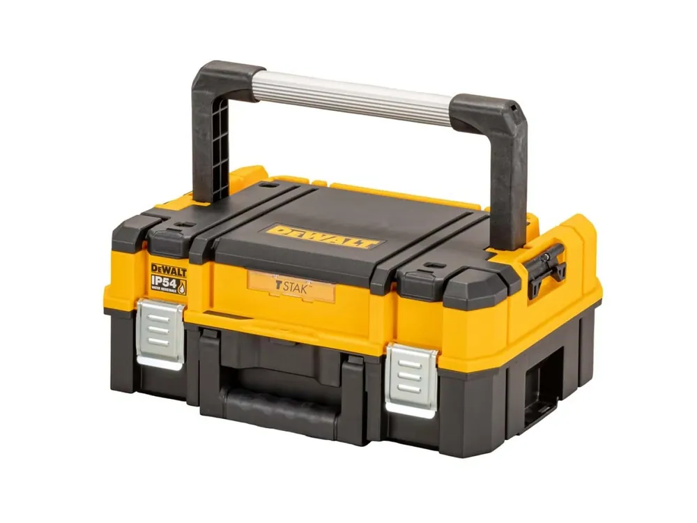 DeWALT DWST83344-1 TSTAK-Box I Mallette d‘outils résistants avec poignée longue