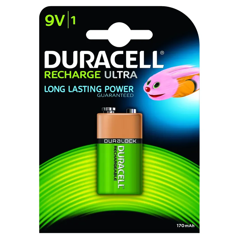 Duracell 3100000230 pile rechargeable NiMH 9V A1 170mAh