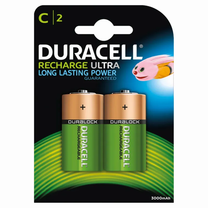 Duracell 3100000228 pile rechargeable ultra NiMH C A2 3000mAh