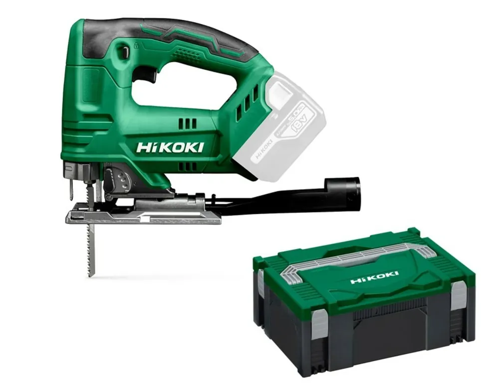 HiKOKI CJ18DAW2Z Scie sauteuse sans fil 18 V Li-Ion avec boîtier dans un coffret HSC - 135 mm