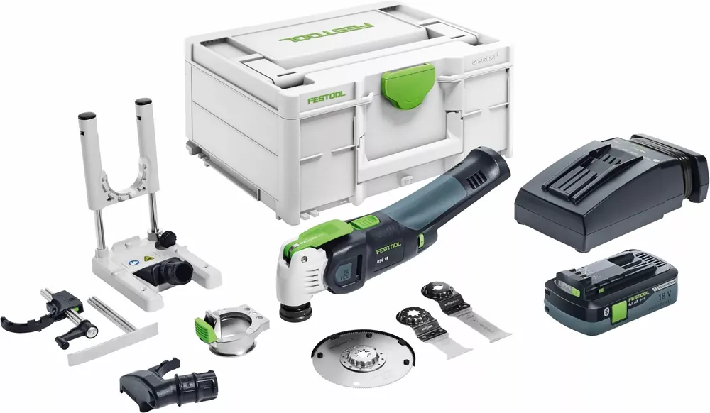 Festool OSC 18 HPC 4,0 EI-Set - Outil oscillant