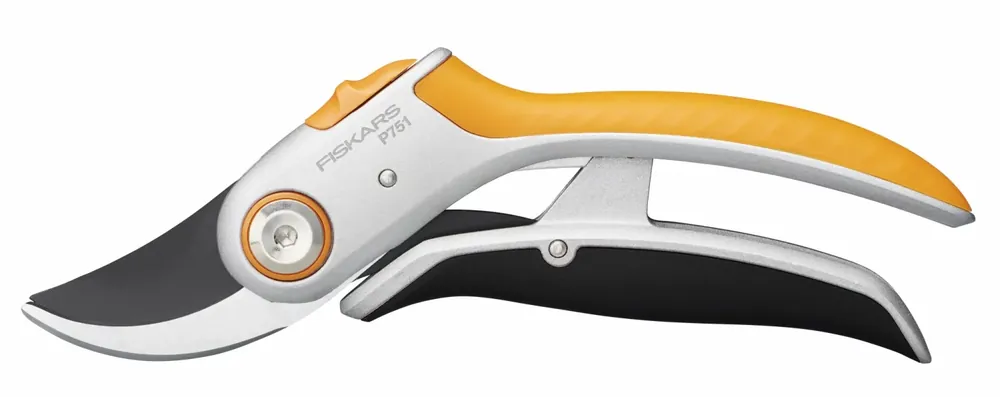 Fiskars 1057172 Plus PowerLever - Sécateur à lame franche - métal - P751 - 24mm