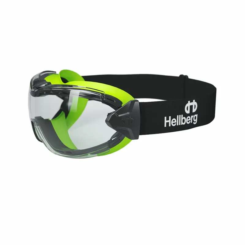 Hellberg Safety 25535-001 RZ Lunettes de sécurité Neon Plus AF+AS ELC Clear - anti-rayures - anti-buée