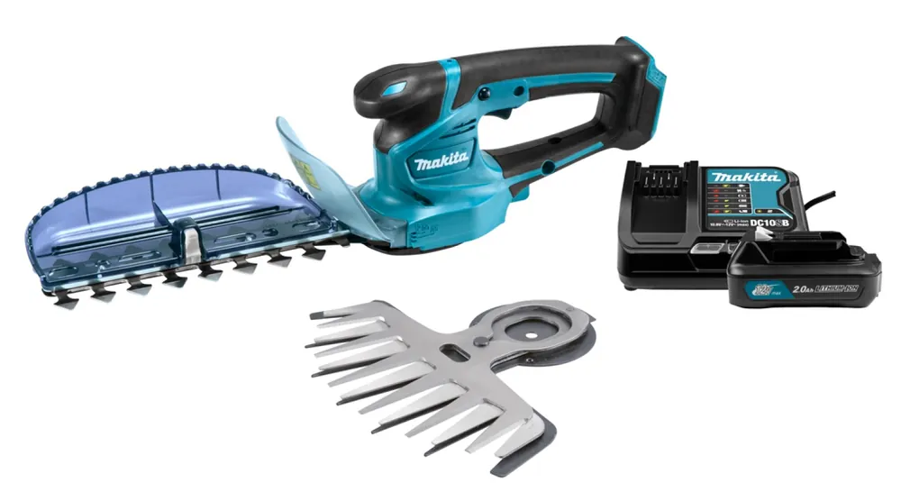 Taille-haie & herbe sans-fil Makita UH201DWAX - 12V Li-ion - 1 batterie 2,0 ah - 26 mm