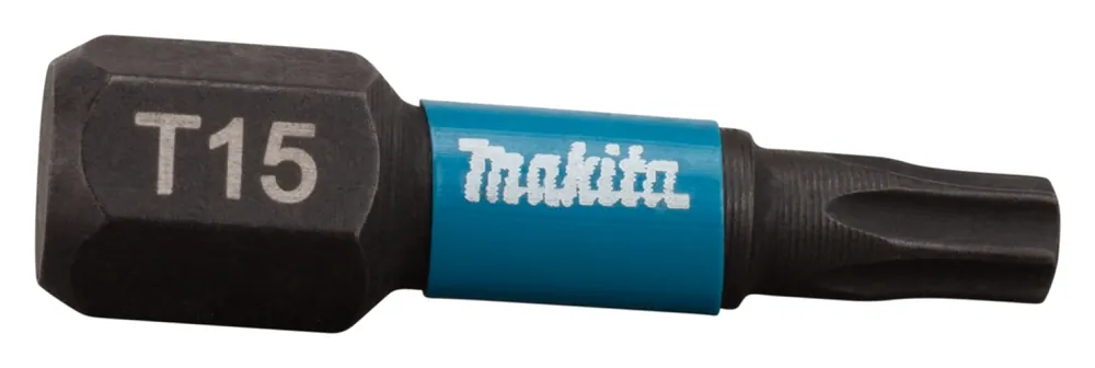 Makita B-63666 Embout de vis à chocs T15x25mm