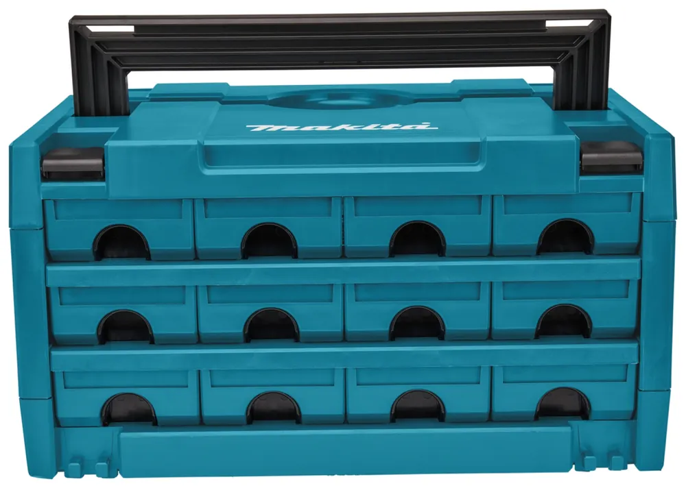 Makita P-84327 - Boîte à outils Makstor nr. 3-12 - 395 x 295 x 215 mm - 12 tiroirs