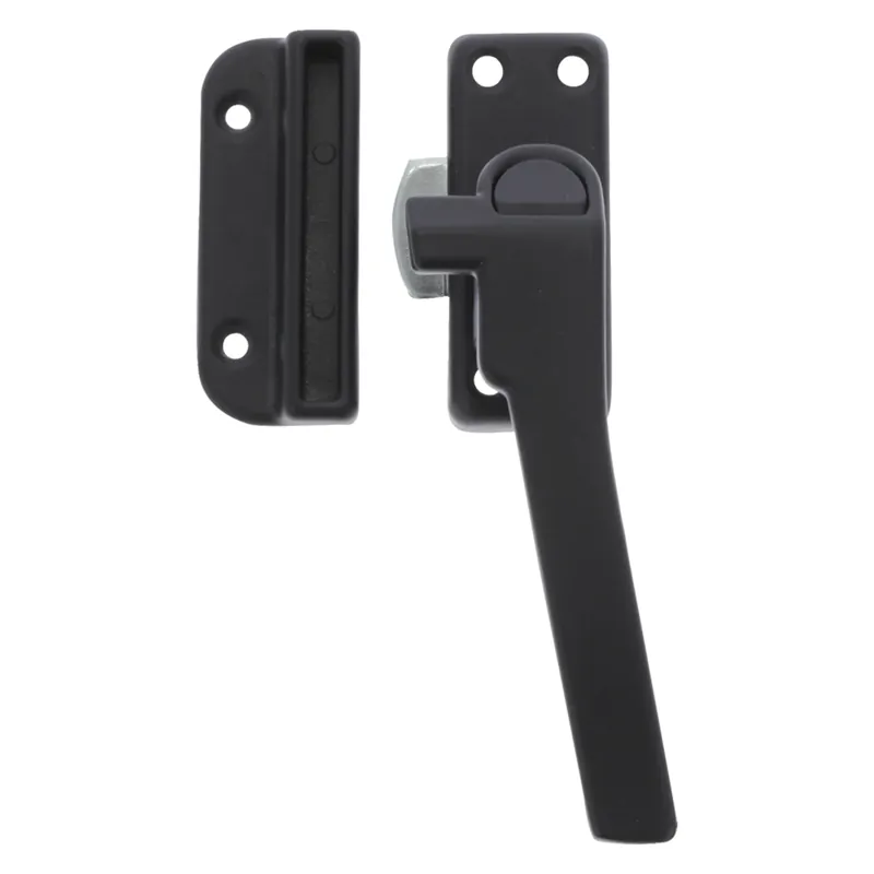 Starx 87.604.49 Serrure de fenêtre avec came et bouton - Droite - Noir