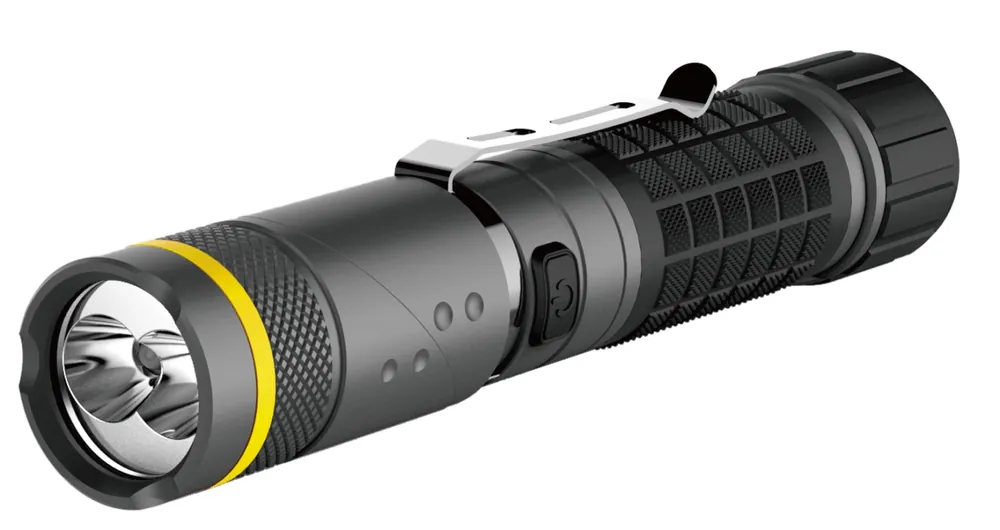 TAB Professional Lighting TAB2400 - Lampe de poche Li-Ion 3,6V LED+UV - 900Lm - IP54 - USB
