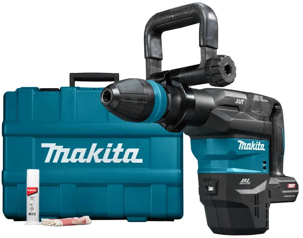 Makita HM001GZ04 - Perforateur burineur sans-fil - - XGT 40V max Li-ion- avec canal AWS, Machine seule dans coffret