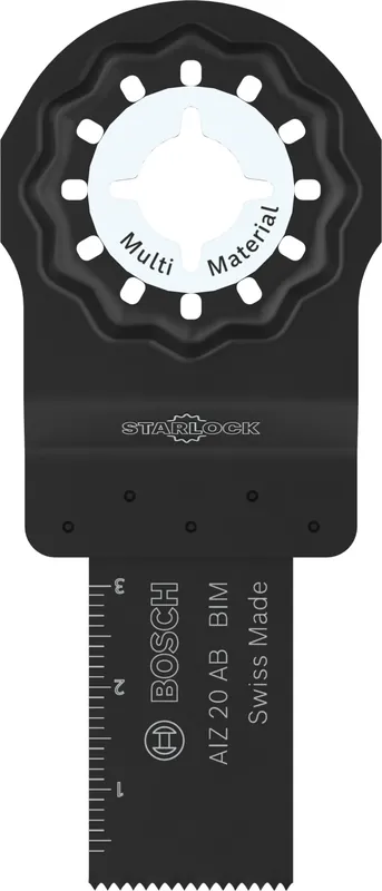 Bosch AIZ 20 AB lame de scie plongeante standard pour outils multifonctions pour bois et métaux non ferreux (1 pièce)