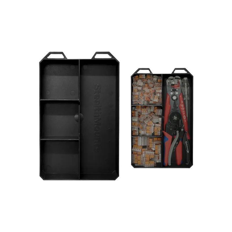 StealthMounts Plateau de rangement PAC-TRY-BLK-4-1 Quad PacTray - pour PACKOUT