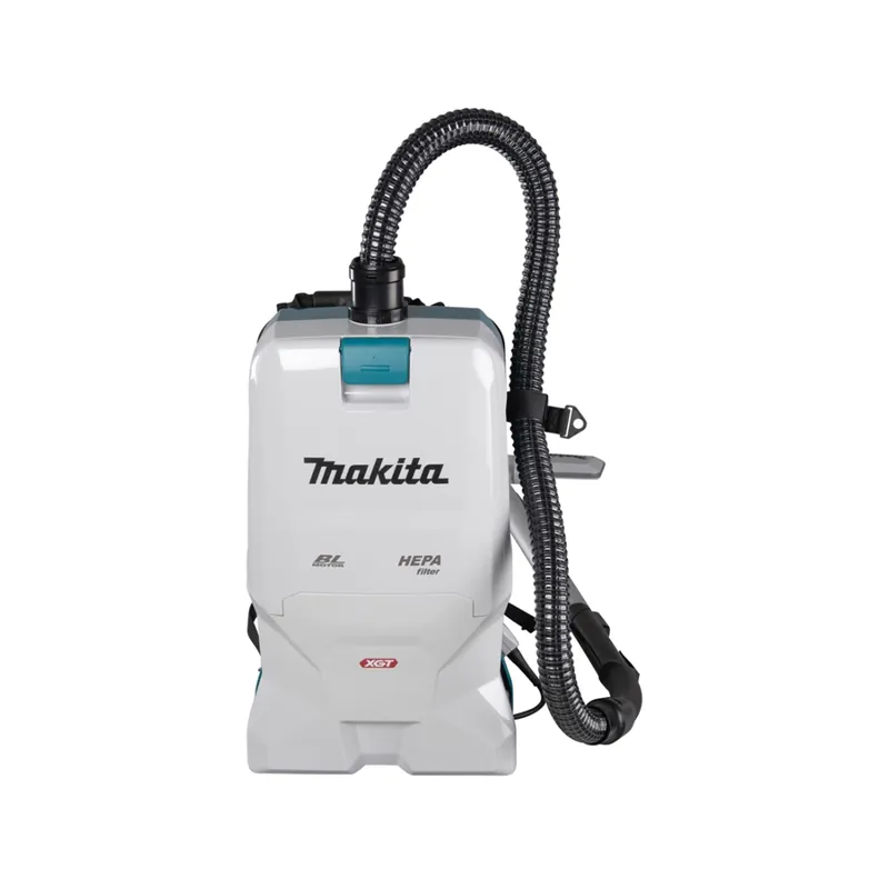 Makita VC011GU201 Corps d‘aspirateur dorsal à batterie XGT 40V Max (2 batteries de 4,0 Ah)
