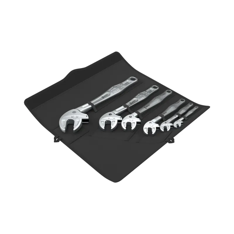 Wera 05020111001 6004 Joker 6 Set 1 Jeu de clés à fourche 6 pièces dans un étui - 7 - 32 mm