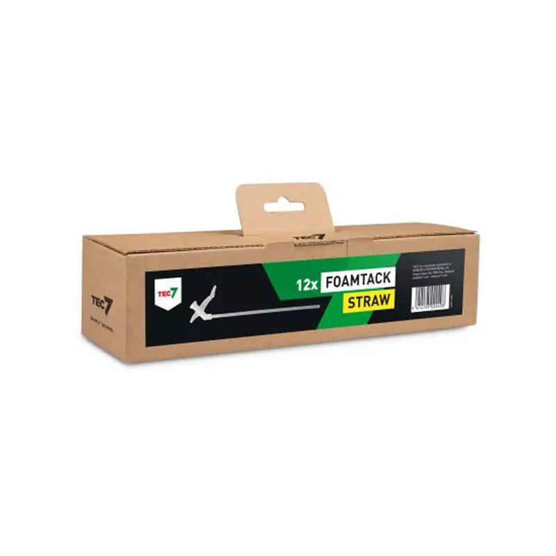 TEC7 FoamTack Straw - 12 pièces