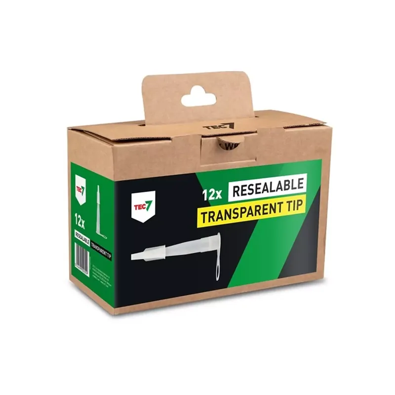 TEC7 Embouts pour cartouche de mastic - 12 pièces
