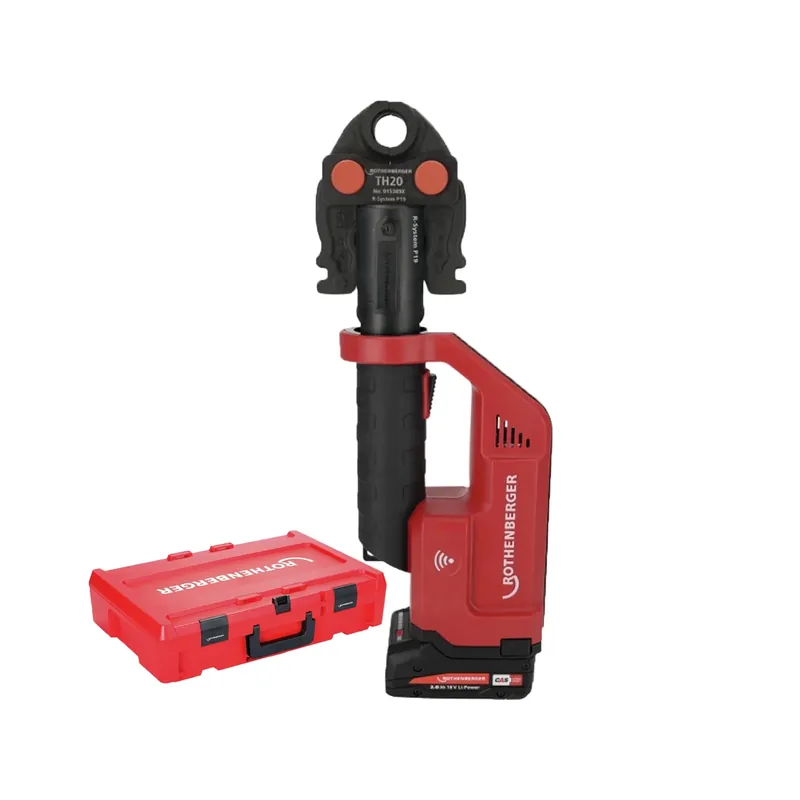 Rothenberger 1000004265 Romax Compact III 18 V, pince à sertir sans fil dans un coffret - CAS
