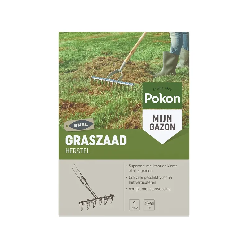 Pokon Semences de gazon Récupération - 1 kg