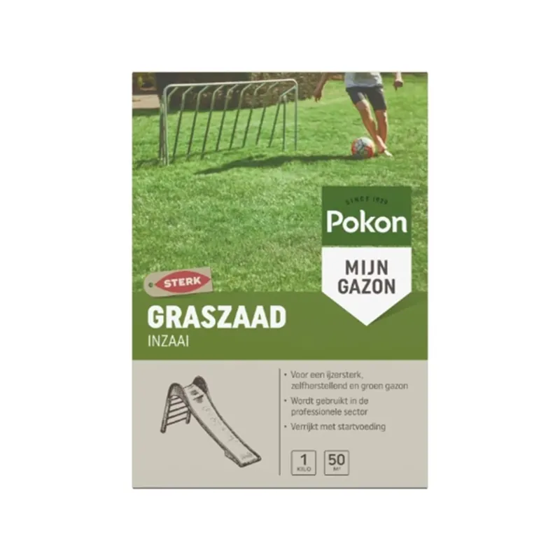 Pokon RPR Graines de gazon pour semis - 1 kg