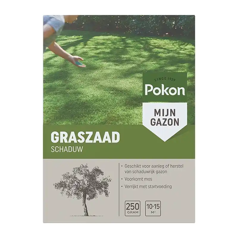 Pokon Graines de gazon pour zones ombragées - 250 g