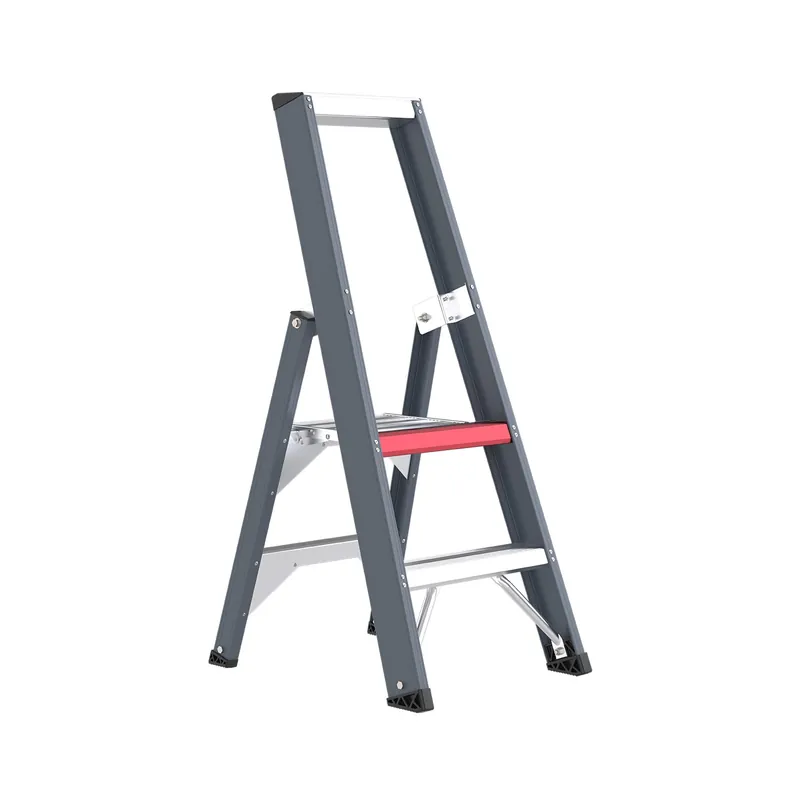 Altrex Falco FEO 2 Escabeau - Simple - Aluminium avec revêtement - 3 marches - max. hauteur de travail 2,5m