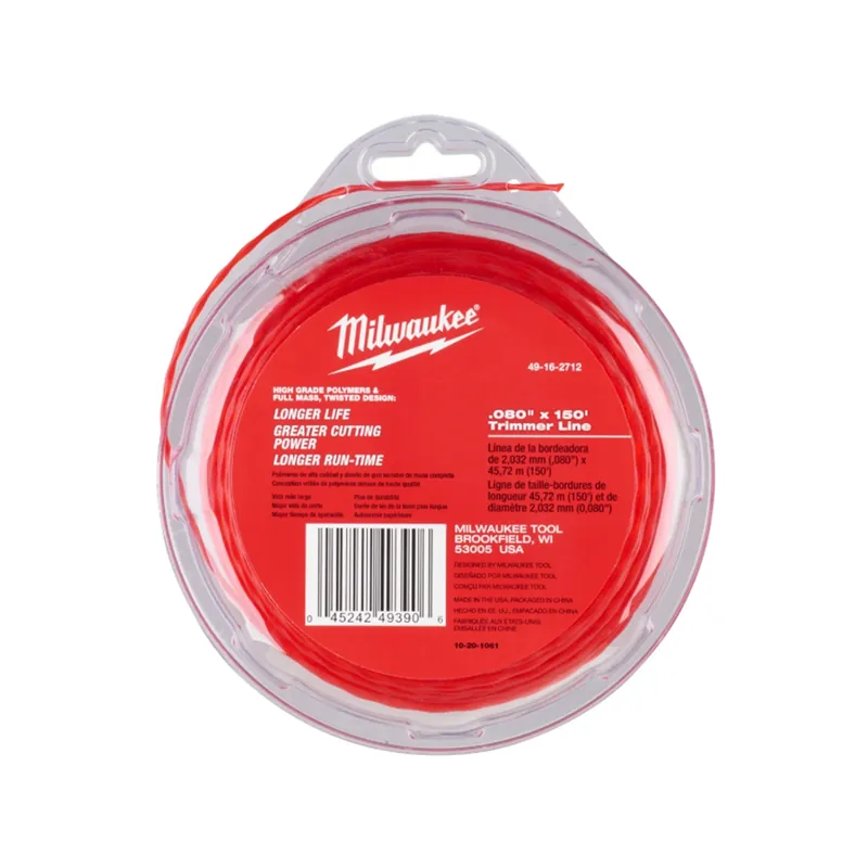 Millwaukee Fil de coupe - 2,7 mm x 190 m